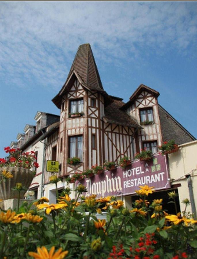 Logis Hôtel le Dauphin Sées Exterior foto